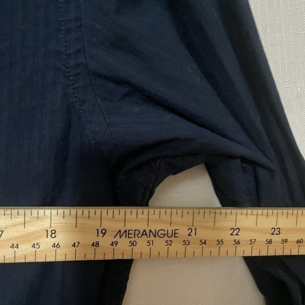 Banana Republic Mens Soft Wash Long Sleeve Navy Blue Button Up Shirt Size Small - Picture 6 of 10